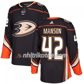 Anaheim Ducks Trikot Josh Manson 42 Adidas 2017-2018 Schwarz Authentic - Herren